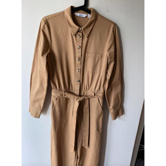 & Other Stories Camel Jumpsuit - Picture 4 of 7
